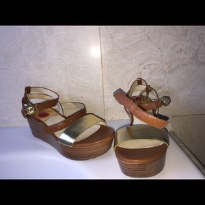 Brand new Michael kors wedges